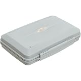 Wright & McGill Co. Waterproof Fly Box Waterproof W/Center Foam Fly Holder, 6"X3 3/4"X1 1/2"
