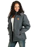Women's Bubble Jacket with Zip-Off Hood