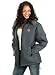 Women's Bubble Jacket with Zip-Off Hood