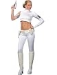 Sexy Amidala Costume Star Wars Theatre Costumes 2 PC SciFi Fantasy