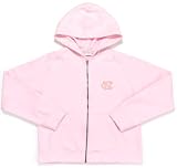 Antigua University of North Carolina Girl's Pink Lucky Long Sleeve Fleece Hoody