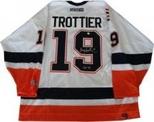 Bryan Trottier Autographed/Hand Signed Replica Jersey (New York Islanders)
