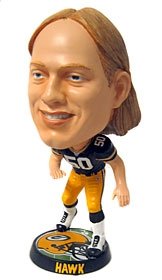 Green Bay Packers A. J. Hawk Forever Collectibles Phathead Bobble Head