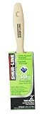 Shur-Line 55534 2-Inch Semi-Beavertail-Poly Premium Select Brush with Teflon Surface Protection