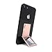 Flip Stand (aka Piggy Pro) Adjustable Phone Stand & Grip with Compact Mirror, Compatible with Magnet Car Mount (Rose Gold)