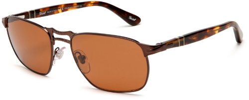 Persol Mens 0PO2380S Square Polarized Sunglasses