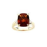 31C2vM lUwL. SL160  14K Yellow Gold 0.14 ct. Diamond and 5 1/4 ct. Madeira Citrine Ring
