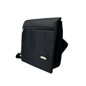 Dell Inspiron Mini IM10-2863 10.1-Inch Obsidian Black Netbook Expandable Pocket Perfection Netbook Cross-body/Messeger Bag