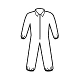 A40 Coveralls - KleenGuard® (w/ Zip Front, Elastic Wrist/Ankle) - LOT OF 25 - 2XL