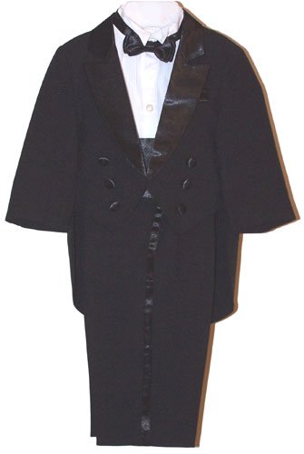 Buy Wedding Ring Bearer Tux Baby Boy-Youth Tuxedo Suit Tails