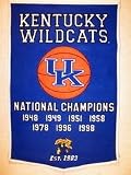 Kentucky Wildcats 24x36 Dynasty Wool Banner