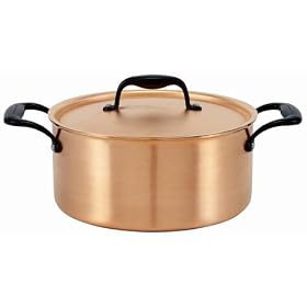 Marco Pierre White Copper 24cm Casserole + Lid