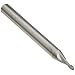 Richards Micro-Tool Carbide Micro Ball Nose End Mill, Uncoated (Bright) Finish, 30 Deg Helix, 2 Flutes, 1.5" Overall Length, 0.02" Cutting Diameter, 1/8" Shank Diameter