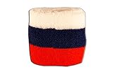 Poignet éponge drapeau Russie - Pack de 2 pièces