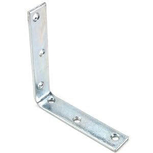 Stanley Hardware 5-Inch Corner Brace, Zinc Plated #304140700 by 