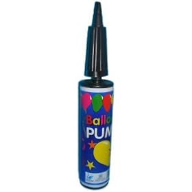 Blue Balloon Pump - Inflates Balloons Quickly - 28cm