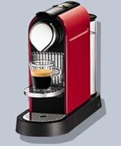                     						Nespresso C110-US-RE-NE CitiZ Automatic Single-Serve Espresso Maker, Fire-Engine Red