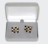 Masonic Checkerboard Cuff Link Set of Two