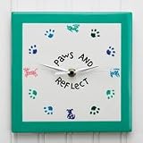 Paws and Reflect Ceramic Clock