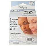 Godefroy Instant Eyebrow Tint Permanent Eyebrow Color Kit Eyebrow Makeup