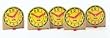 ORIGINAL MINI CLOCKS 12-PK WOOD
