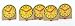 ORIGINAL MINI CLOCKS 12-PK WOOD