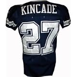 Keylon Kincade #27 Cowboys Game Issued Navy Jersey (Size 46) (Tagged 2004)