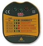 Mains Socket Tester - Check for Correct Wiring