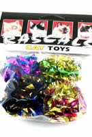 Coastal Rascals Cat Toy Krinkle Balls 4 Pack