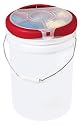 Bucket Boss Brand 10010C12 Storage Bucket Seat with 6-Compartments and 2-Removable Dividers