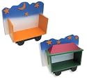 Furniture online: TRAIN CAR SHELVES