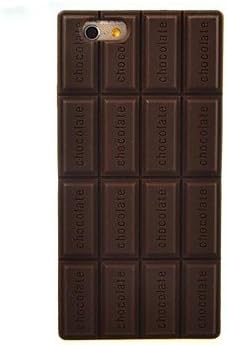 iPhone 6 Case, WBowen Chocolate Silicone Soft Case for iPhone 6