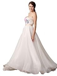 Strapless Chiffon/Tulle Cocktail Floor Length Floral Print  Lace Evening Dress/Prom Dress/Wedding Party Dress  With a Sash  and Ruffles