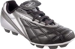 Reebok Boys Jr Lightning Clash RHG Black/Silver/Gunmetal Cleats