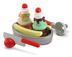 Melissa And Doug Slice And Scoop Sundae Set