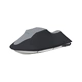 Deluxe Personal Watercraft Cover - Black/ Gray