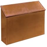 Standard Horizontal Mailbox – Antique Brass