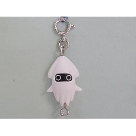 Nintendo Super Mario Kart Figure Tiny Mini Keychain Blooper
