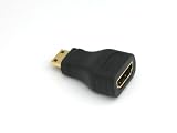 変換名人 HDMI(メス)→mini HDMI(オス) 変換アダプタ HDMIB-MHDAG