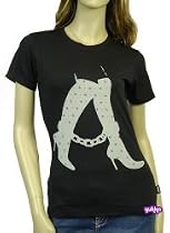 Addict Womens Kinky Boots Tee (Black)