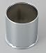 Cragar 29072-1: Center Cap, Steel, Chrome Plated, Push-Through, Open End, Each