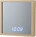 I.D.E.Ainternational ミラーLEDクロック(ACタイプ) LCW024-NW \7500