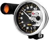 Auto Meter Carbon Fiber 5 Pedestal Mount Tachometer w. Shift-Lite