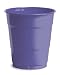Creative Converting Value Pack Plastic Cups, Purple, 50-Count