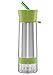Aqua Zinger by Zing Anything, Stainless Steel Infuser Bottle, Double Wall Insulate Reusable Water Bottle, Citrus Infusion, Active Infusion, Food Grade 18/8 Stainless Steel, Hydration, 20 oz., Green