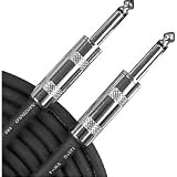 Musicians Gear 16-Gauge Speaker Cable, Black 25 Foot