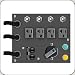 Liebert - Power distribution strip - 6 output connector(s)