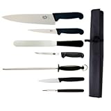 Victorinox Chefs Knife Set and Wallet – 7 piece set with 8.5″” cooks knife.