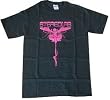STEREOLAB - Pink Skull - Green T-shirt