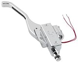 JayBrake Classic Style Brake Lever Assy. w/Easy-Grip Lever - 5/8in. Bore w/Brake Light Switch - Chrome , Finish: Chrome 250-531-2